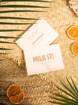 Tarjeta deco Milkit