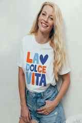 Playera de lactancia dolce vita