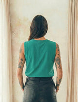 Playera de lactancia sin mangas GLOW