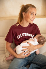 Playera de lactancia california