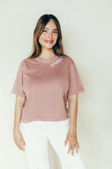 Playera de lactancia amour moka