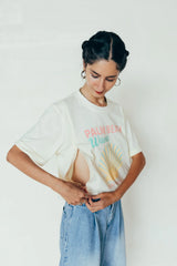 Playera de lactancia palm beach