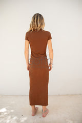 Vestido de lactancia polo