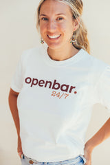Playera de lactancia openbar