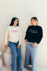 Sudadera de lactancia love club