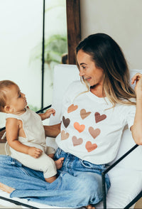 Playera corazones