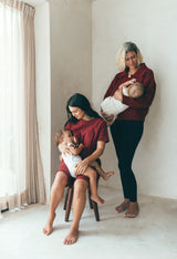 Vestido de lactancia patinadora