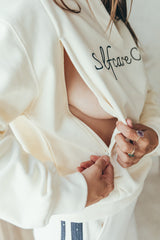 Sudadera de lactancia selfcare