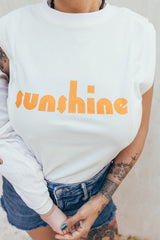 Playera de lactancia sin mangas sunshine