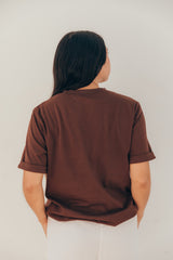 Playera de lactancia brown heart