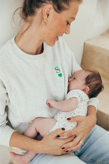 Sudadera personalizada gris inicial