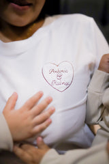 Playera de lactancia personalizada amor