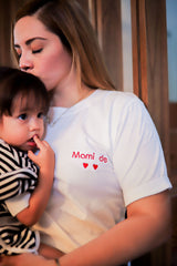 Playera de lactancia personalizada mami de