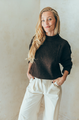 Sweater de lactancia chocolate