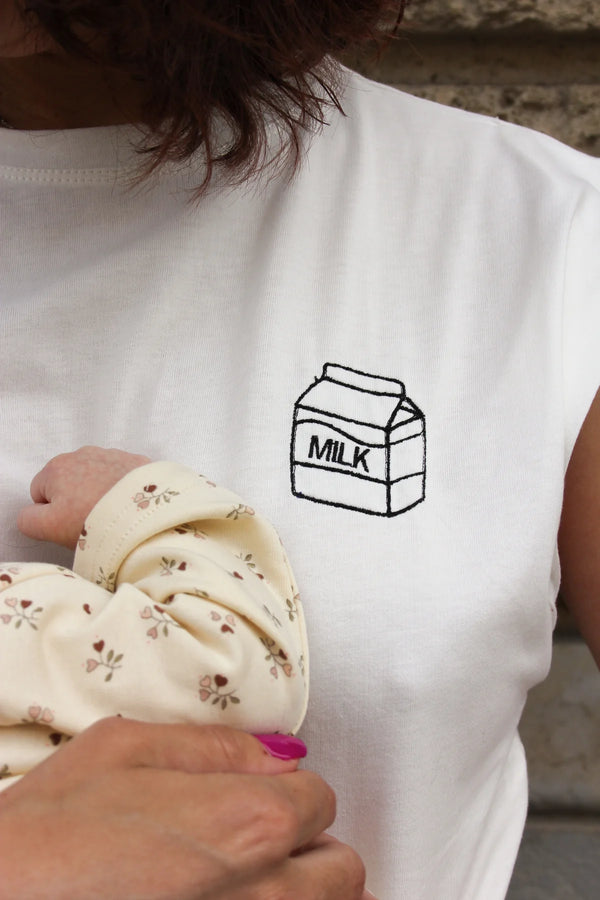 playera de lactancia milk box