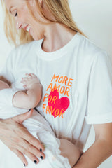 Playera de lactancia more amor