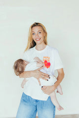 Playera de lactancia more amor
