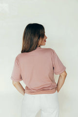 Playera de lactancia amour moka