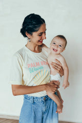 Playera de lactancia palm beach