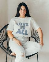 Playera de lactancia love is all