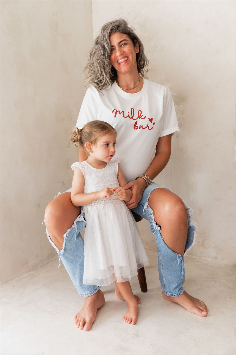 Playera de lactancia milk bar