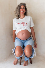 Playera de lactancia milk bar