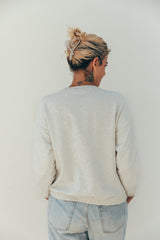 Sudadera personalizada gris inicial